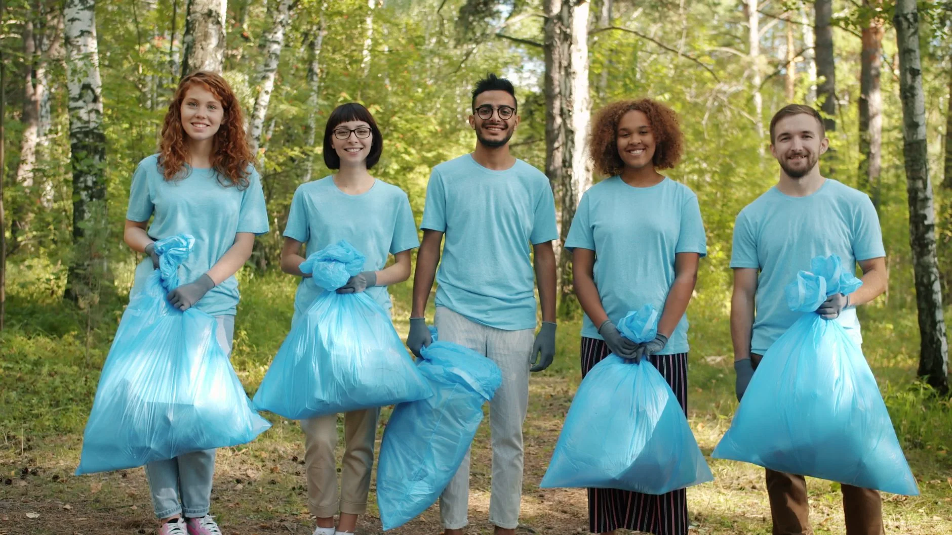 banner promoting eco-friendly cleaning